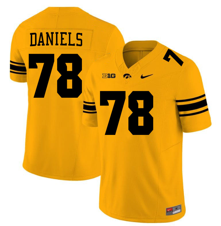 James Daniels Iowa Jersey,University Of Iowa Hawkeyes Fotoball Uniforms,Jersey,Gears-Gold James Daniels Iowa Jersey,University Of Iowa Hawkeyes Fotoball Uniforms,Jersey,Gears-Gold